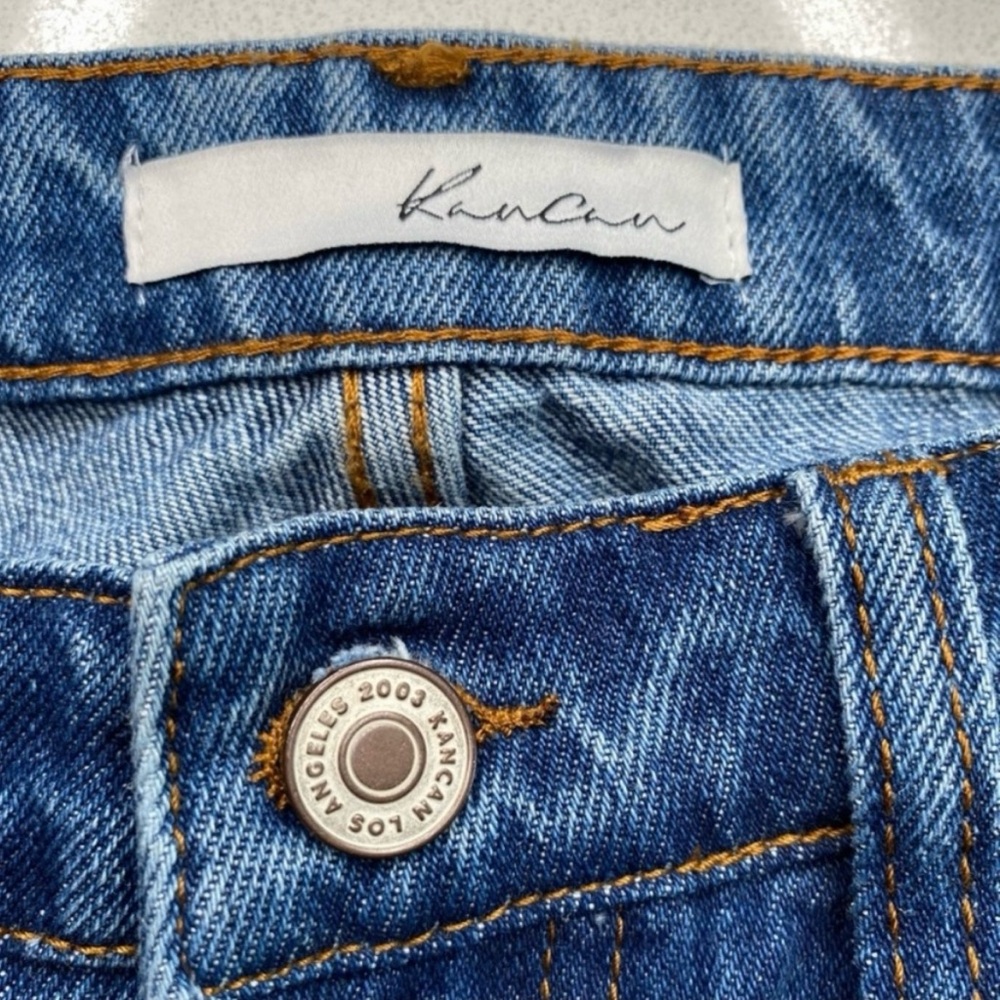 Kancan High Rise Cropped Jeans